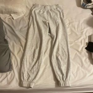 Grey sweatpants